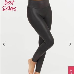 Spanx faux leather leggings